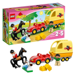 LEGO Duplo: Трейлер для лошадок 10807 — Horse Trailer — Лего Дупло