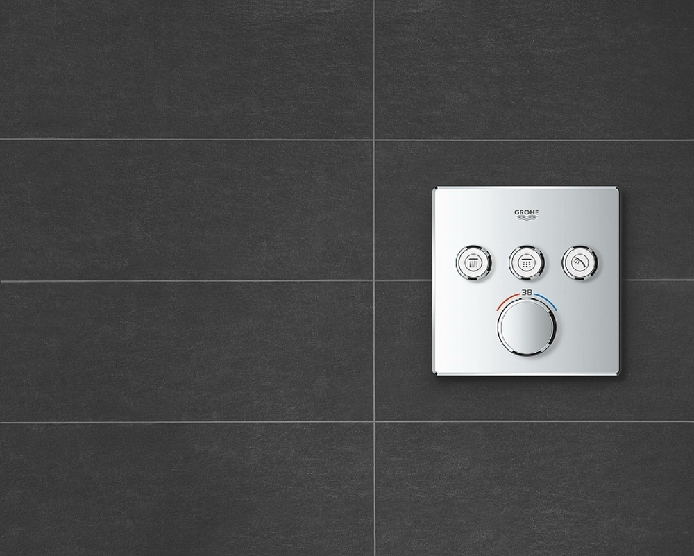 Смеситель для душа Grohe Grohtherm SmartControl 29126000 с термостатом Хром