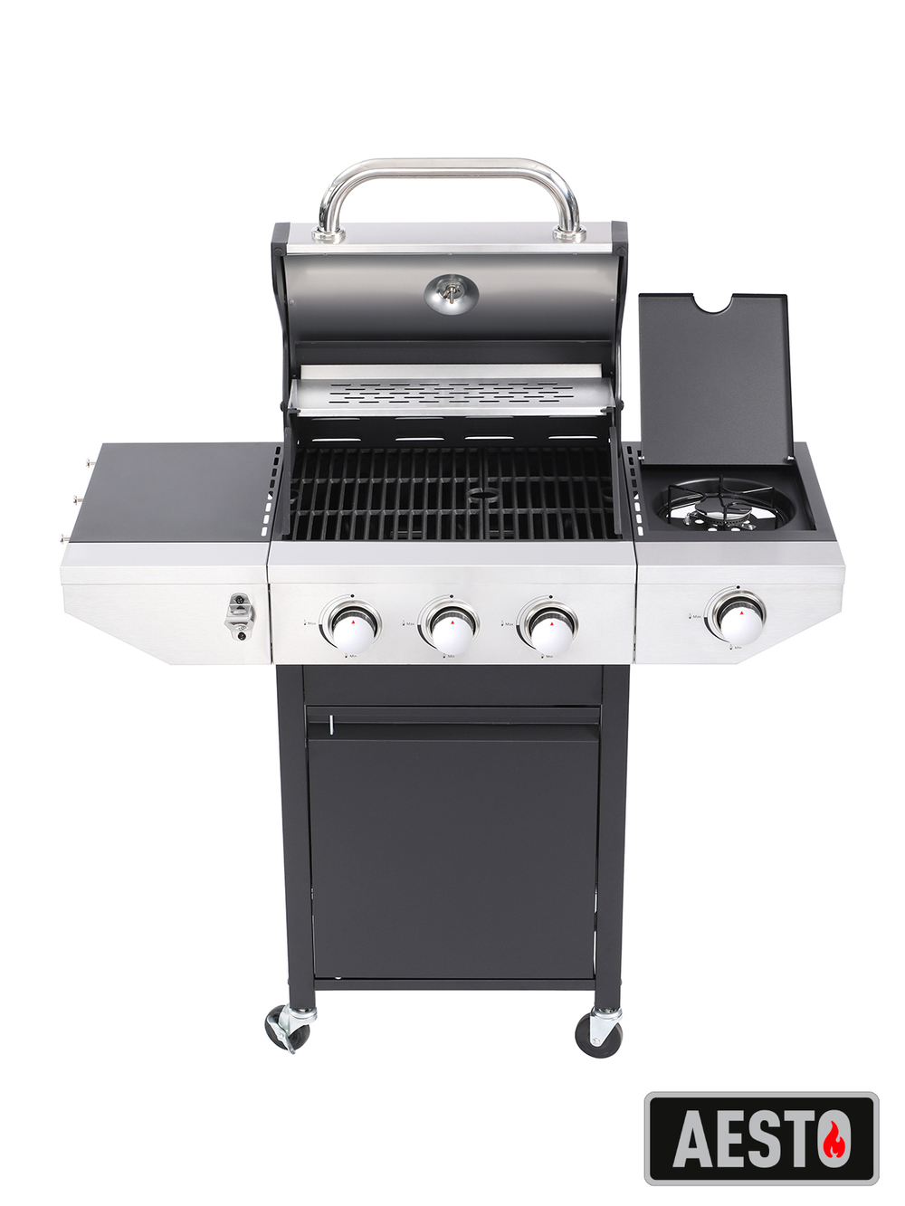 Гриль газовый AESTO с 3 горелками 11107