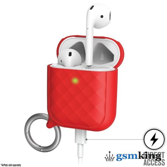 Catalyst Standing Case for AirPods 1 | 2 Flame Red (Красный)