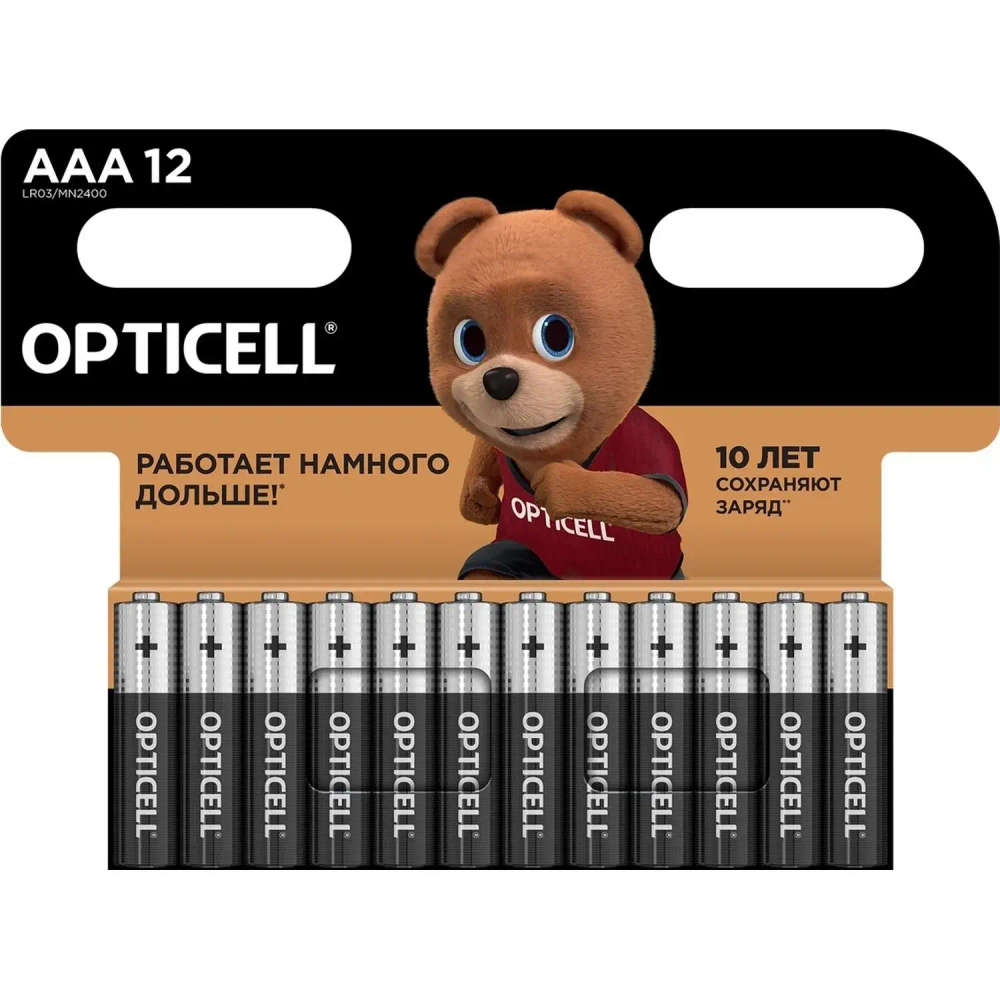 Батарейка OPTICELL Basic AAA 12шт/уп