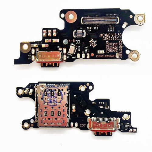 Шлейф для Xiaomi 11T/11T Pro плата системный разъем/разъем SIM/микрофон