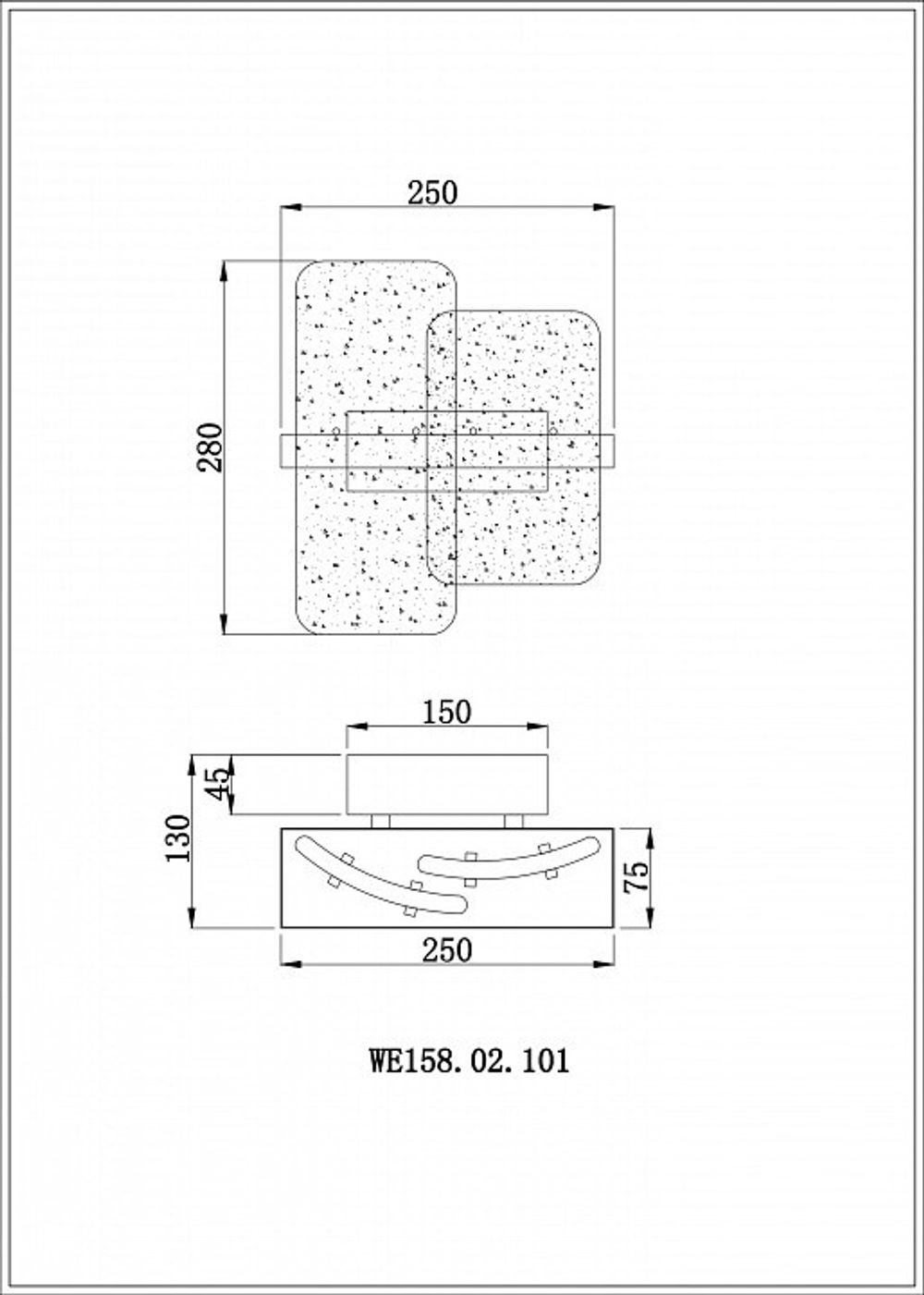 Бра Wertmark Nelly WE158.02.101