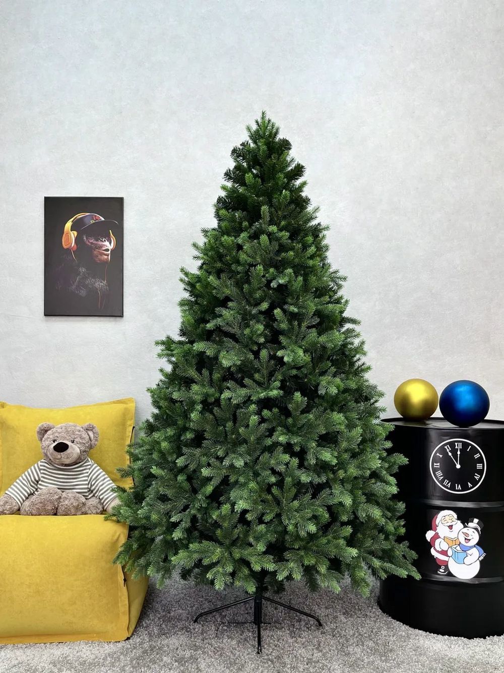 Искусственная елка «Грацио» (Литая+пвх) 240 см / 2.4 м