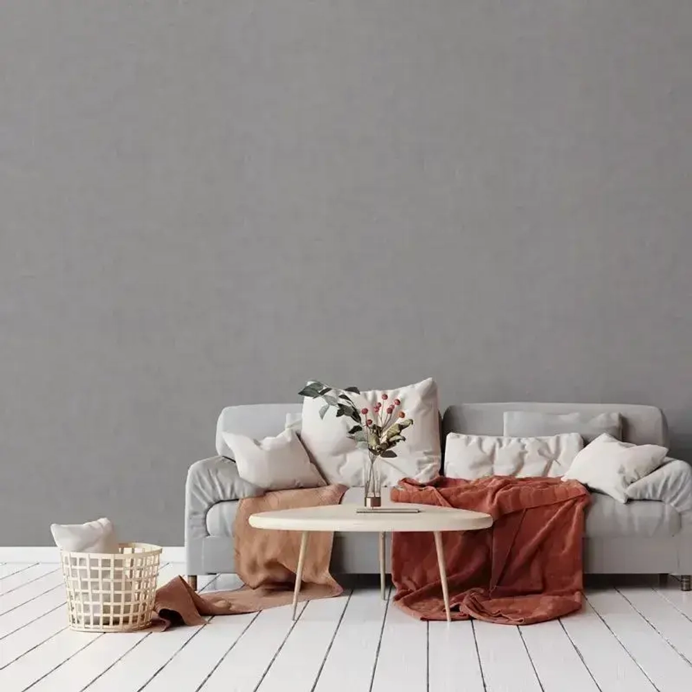 Обои флизелиновые графитовые 1.06 м Камень, практичный