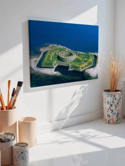 Картина на стену 40 X 50 Стадион у моря