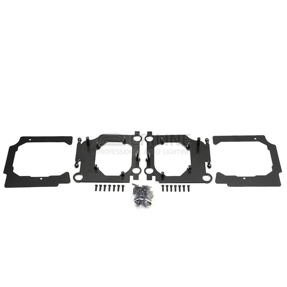 Рамки для Mercedes-Benz GLE Coupe II (C167) (2019 - 2023 г.в.) (Секция дальнего) на 3/5R