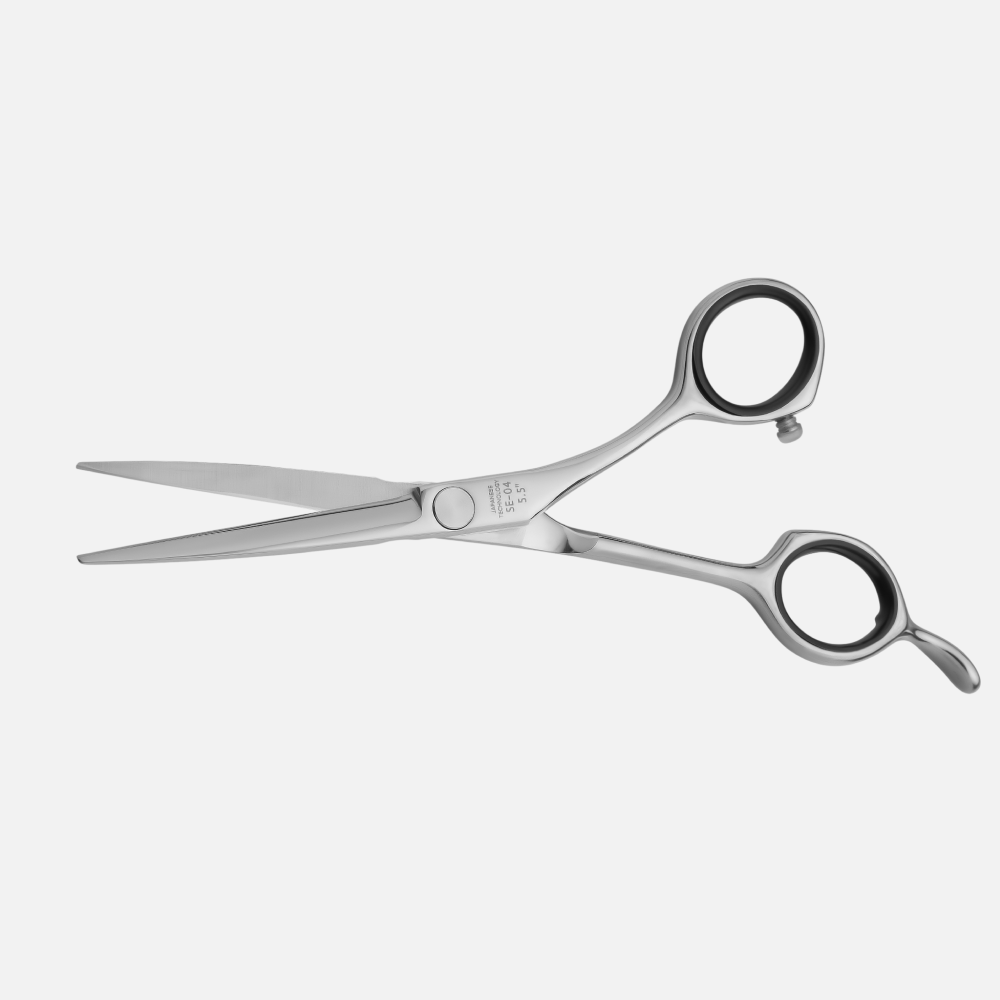 Прямые парикмахерские ножницы silver edition SE-04