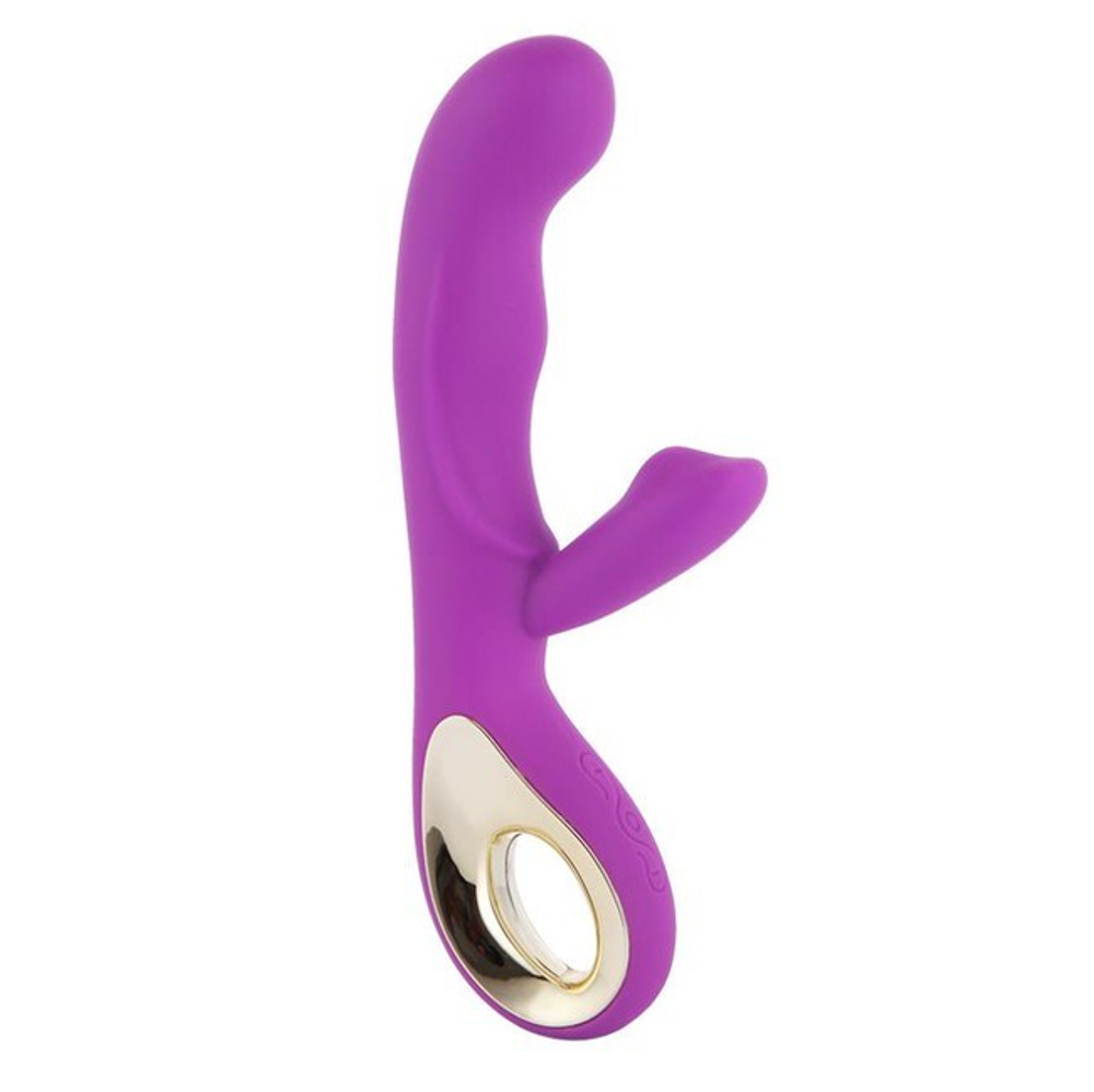 Мультискоростной перезаряжаемый вибратор Sex Angel II,10 режимов (фиолетовый) (Цвет: фиолетовый)