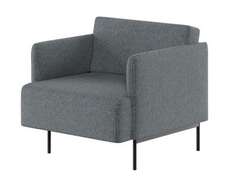 Стенли Диван одноместный STN-1 Matrix 994/Металл Черный 800*840*760