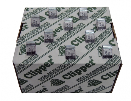 Грузики балансировочные для стальных дисков 5 г, 200 шт. CLIPPER 0205
