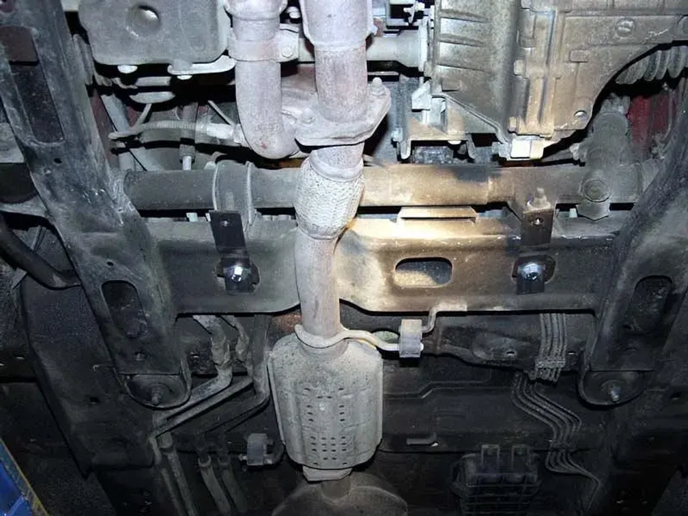 Защита картера и КПП Sheriff для Kia Carnival I (UP/GQ) 1999-2006 арт.11.0313