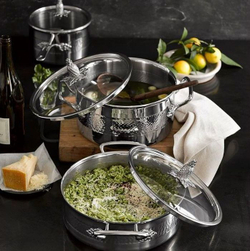 Кастрюля 8л Ruffoni Omegna с крышкой Италия набор