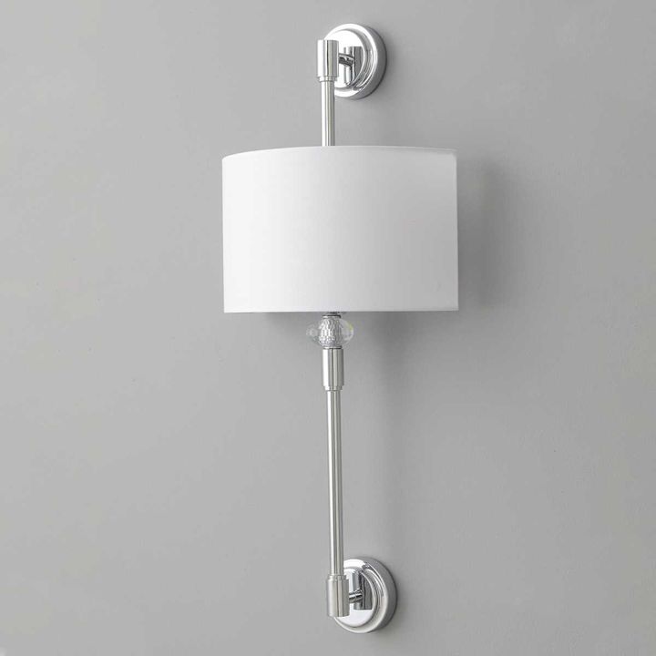 Бра Crystal Lux VINTAGE AP2 CHROME