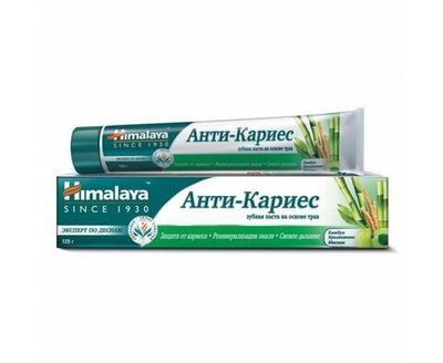 Зубная паста на основе трав HIMALAYA Анти-кариес