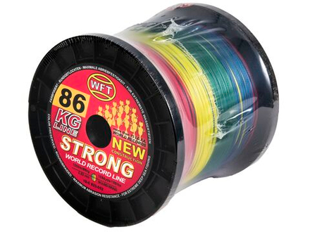 Шнур плетёный WFT KG STRONG Multicolor 1000/052
