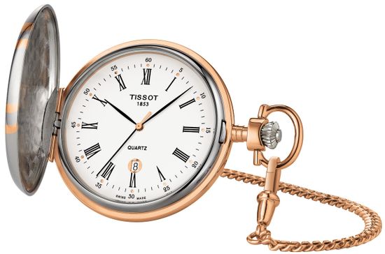 Карманные часы Tissot T862.410.29.013.00 Savonette Quartz