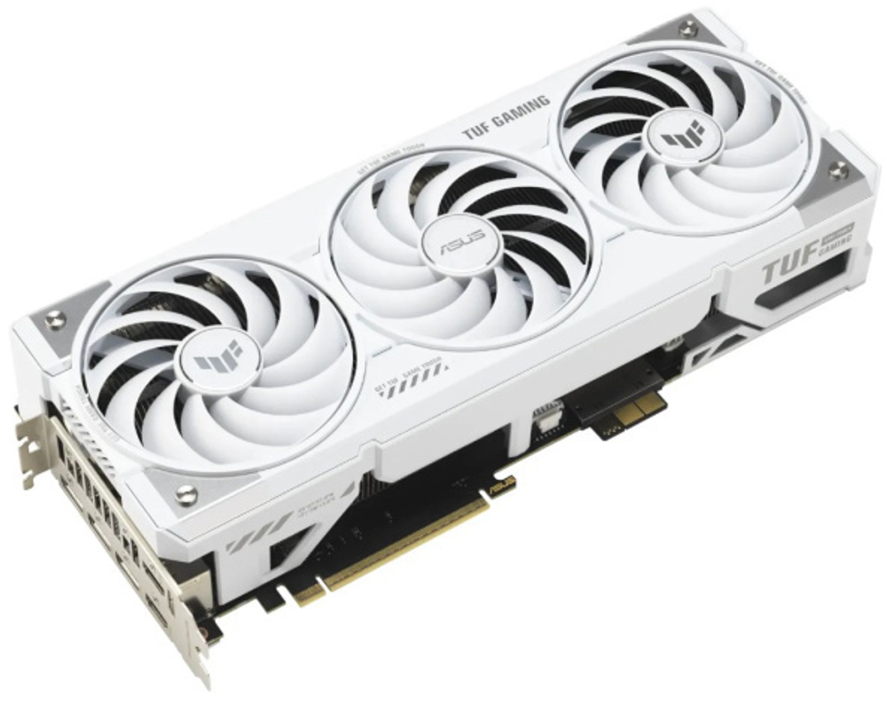 Видеокарта ASUS GeForce RTX 5070 TI TUF BTF OC WHITE (TUF-RTX5070TI-O16G-BTFWHITE)