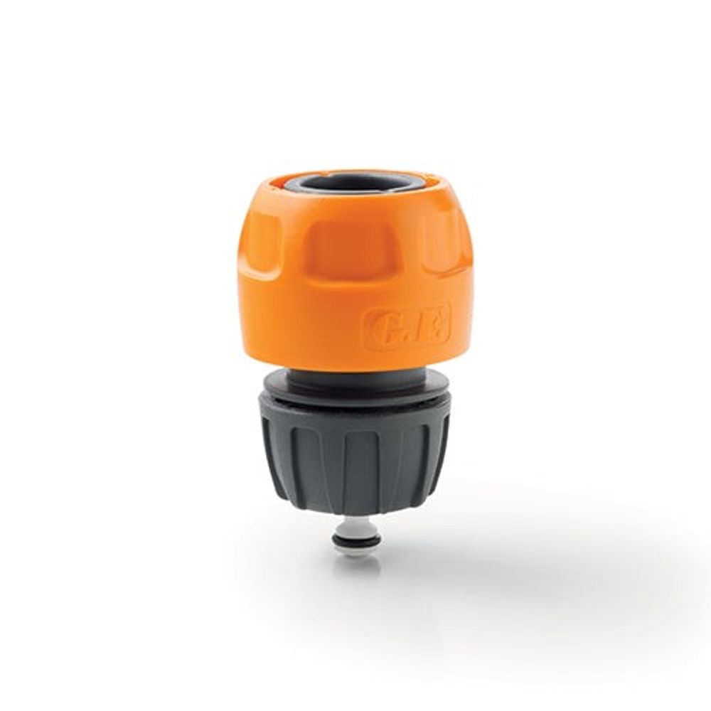 Коннектор GF GF80005015 для шланга быстросъёмный 1/2 и 5/8 с аквастопом | GF