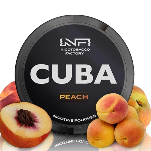 Cuba Black - Peach (66mg)