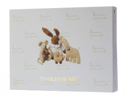 Детское постельное белье с покрывалом Tivolyo home Lovely Bebe розовое