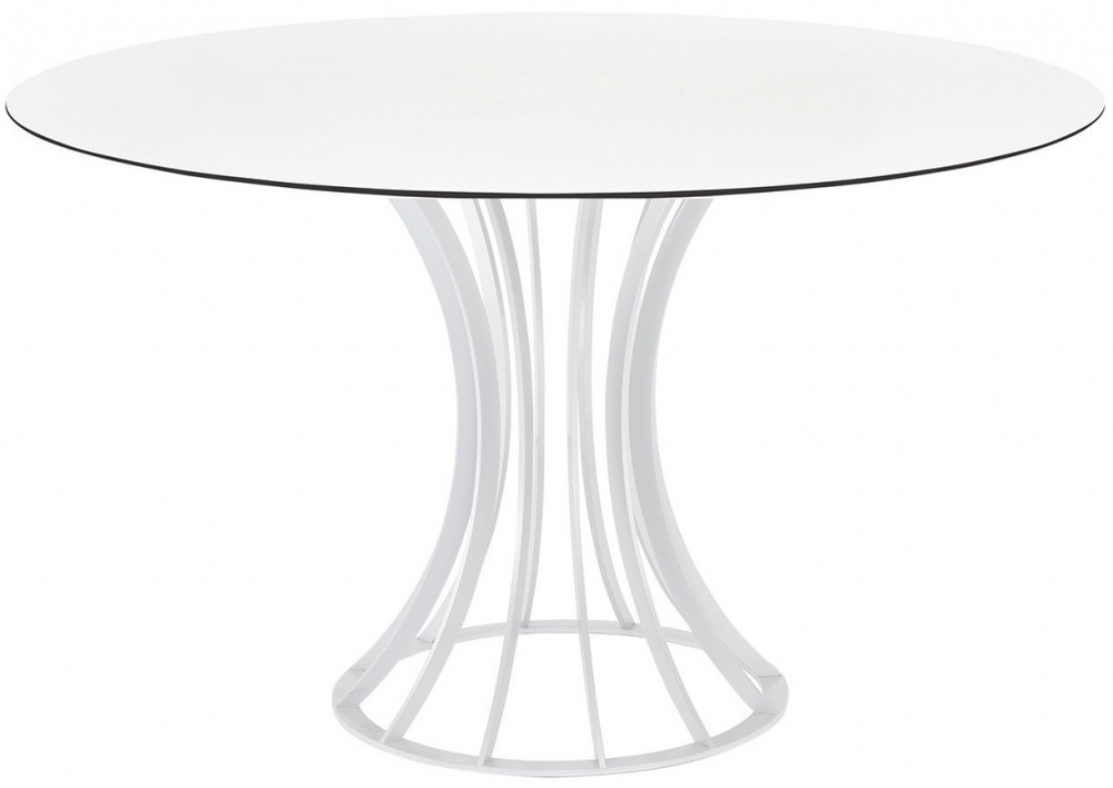 Стол ламинированный обеденный Papatya Onix Round