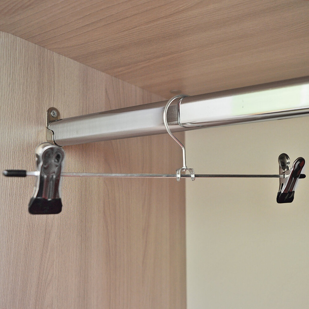 Вешалка металлическая 29см с клипсами