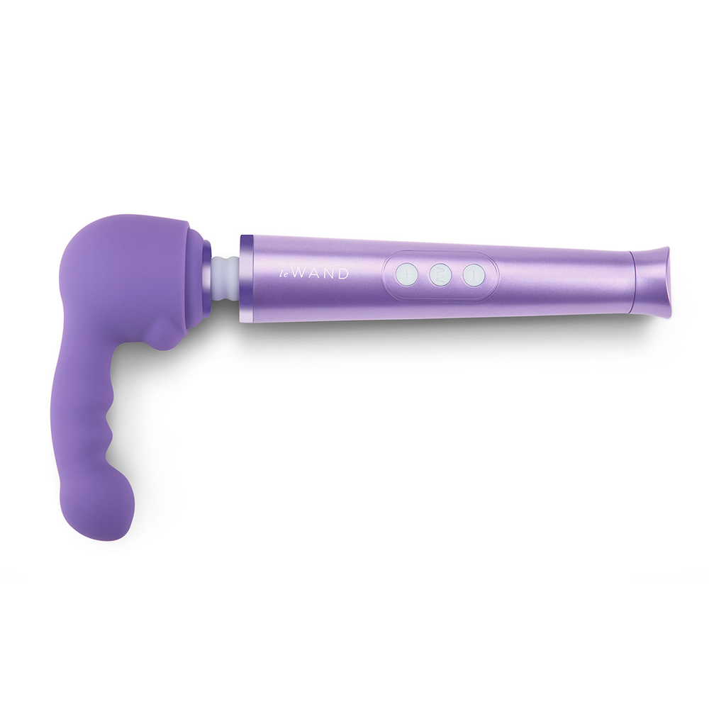 Утяжеленная насадка для массажера Le Wand RIPPLE VIOLET