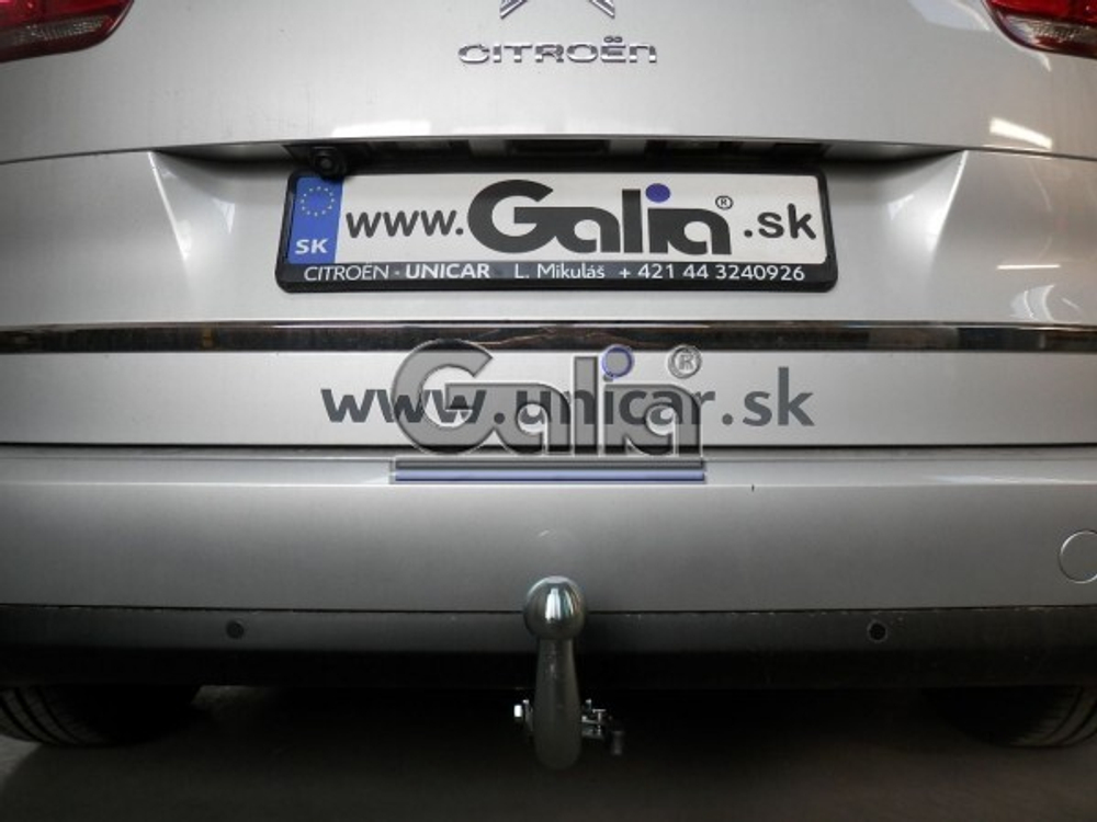 Фаркоп оцинкованный Galia C068C для Citroen C4 Picasso, C4 Grand Picasso 2013-, Peugeot 308 хетчбек, универсал 2013-(паспорт и сертификат в комплекте)(без электрики)