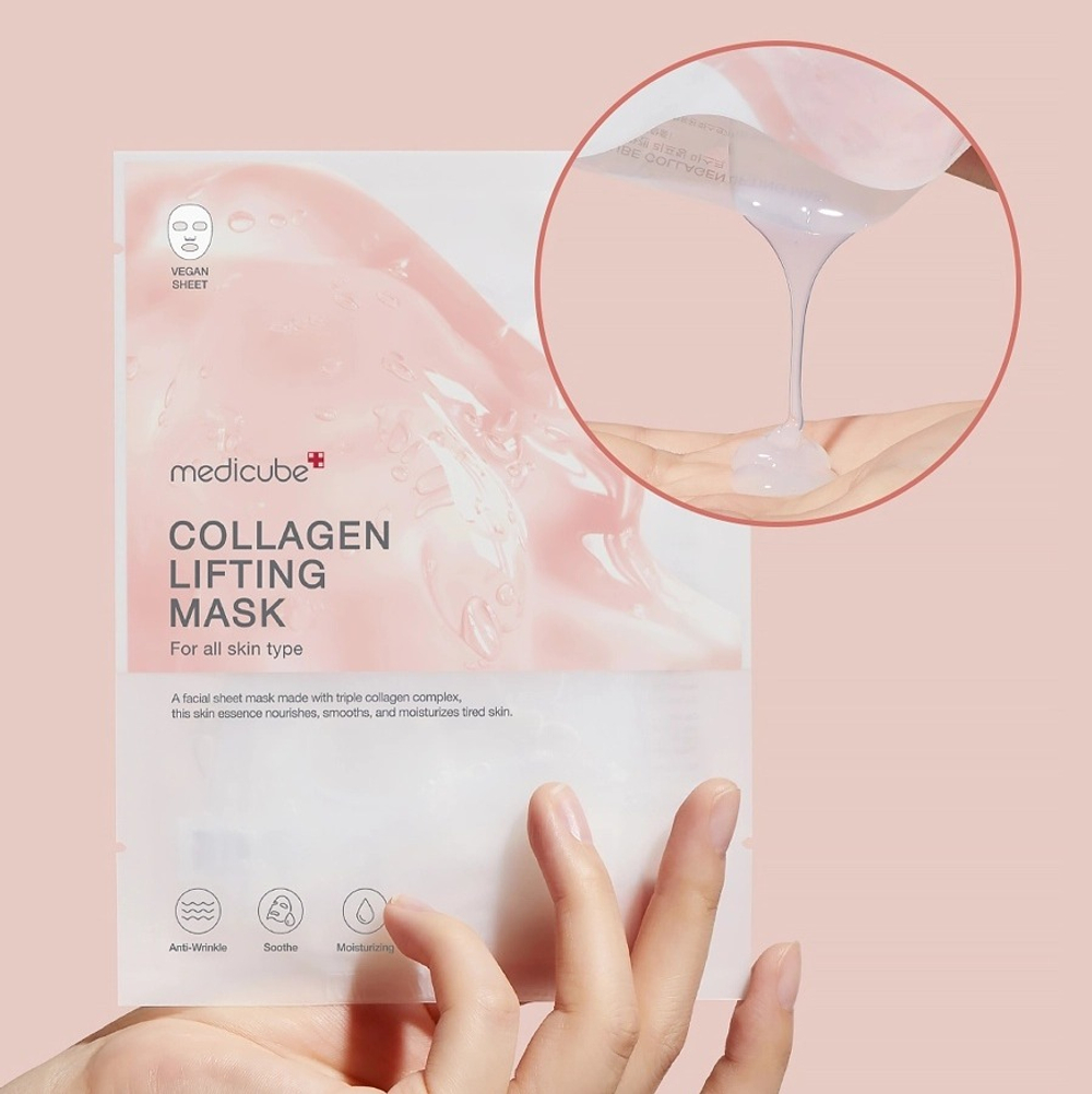 Мedicube Collagen Lifting Mask подтягивающая тканевая маска с коллагеном