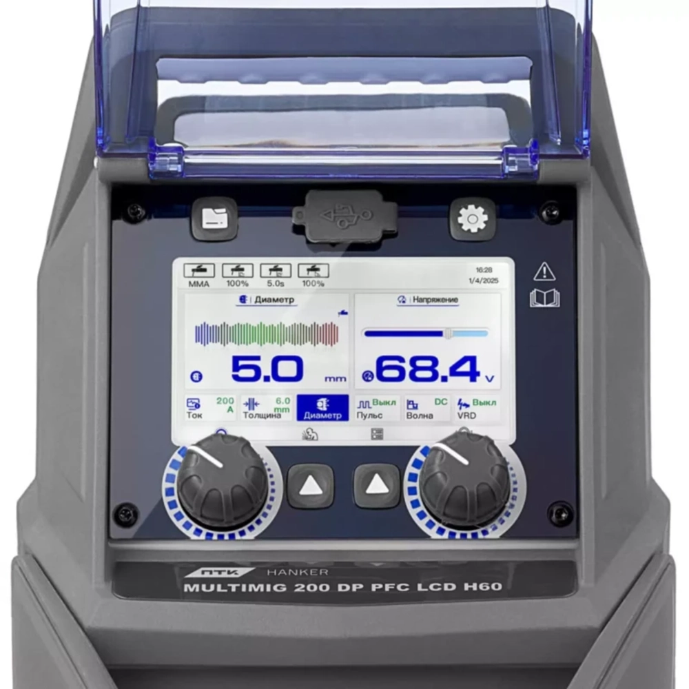 ПТК HANKER MIG 200 DP PFC LCD H60 аппарат полуавтоматической сварки 005.400.212