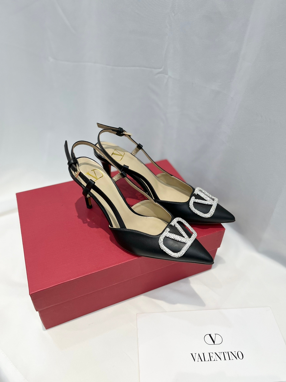 Valentino Vlogo Slingback Pump 8 cm