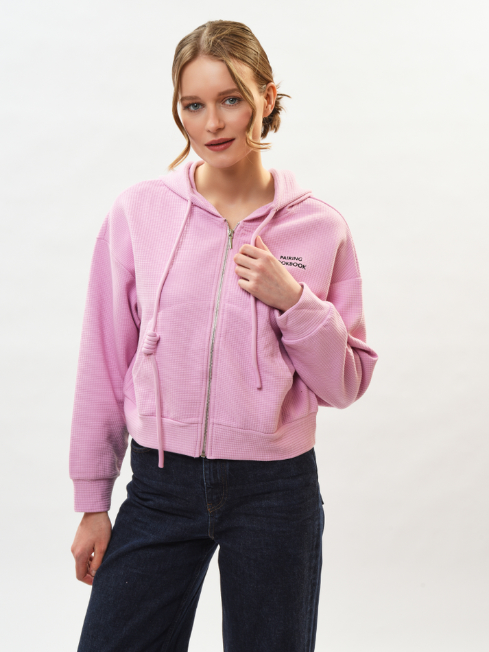 Толстовка женская на молнии