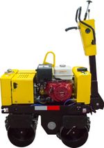 Двухвальцовый вибрационный каток STEM TECHNO SVR 801H - [800 кг / HONDA GX390]