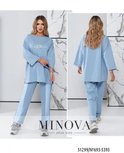 Костюм 693-5393-голубой Minova