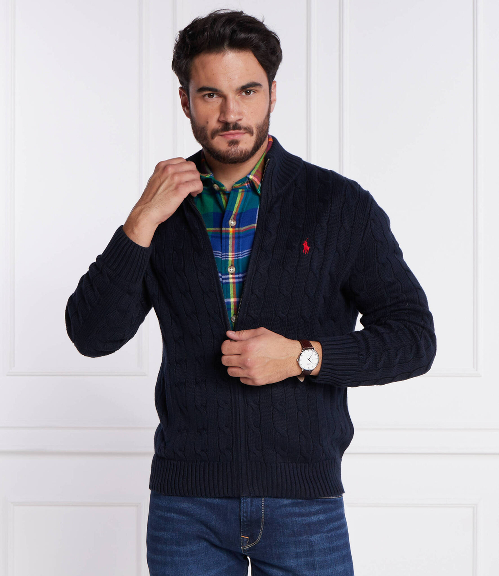 Свитер POLO RALPH LAUREN - темно-синий(710899975)