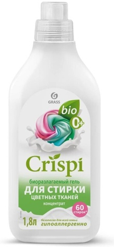 Grass Crispi гель для стирки 1,8л для цветных