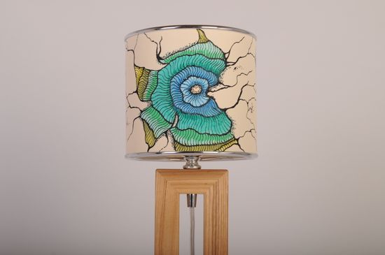 Настольная лампа Manne TL.7380-1 (цветок зеленый)