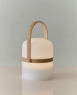 Zara Home Настольная лампа, цвет белый, 26.5 см