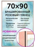 Металлическая фоторамка 70х90 см