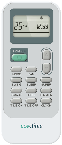 Настенная сплит-система Ecoclima ECW-HE07/AA-4R2 + EC-HE07/A-4R2, белый