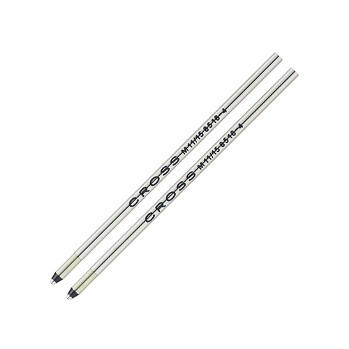 Стержень шариковый - Cross, черный M (2 шт.)