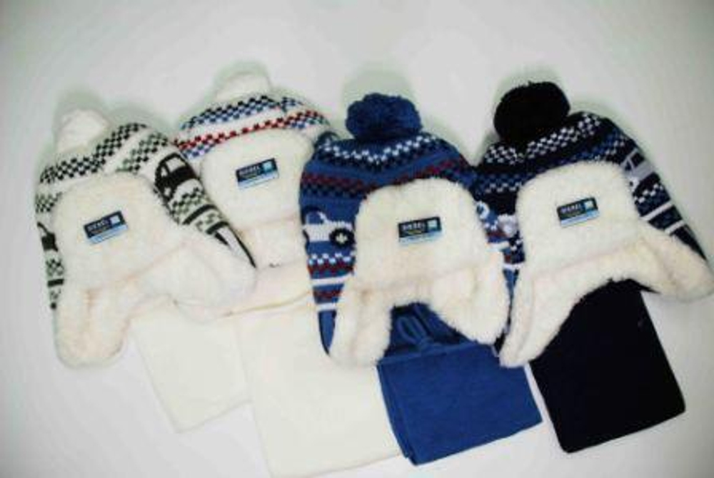 Комплект для мальчика "Авто" 0574 1-2 года белый