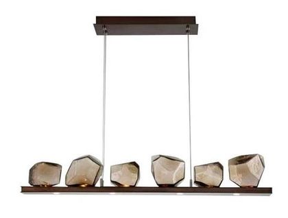 Люстра 6 Gem Linear Suspension