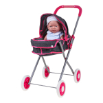Коляска для куклы лежачая, пакет Y918D-8
