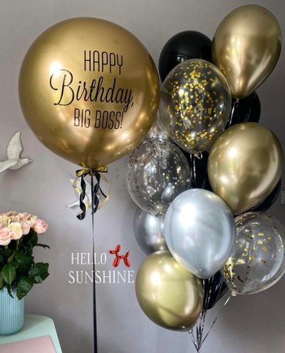 Набор шаров Золотой