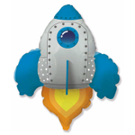 Шар Фольгированный Ракета синяя (Ассорти)