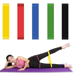 Rezin band \ Жгут спортивный резиновый \ Resistive Exercise Bands 5 rəng