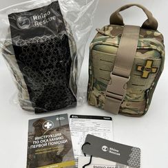 Тактическая аптечка “RHINO RESCUE” 30 в 1,мультикам
