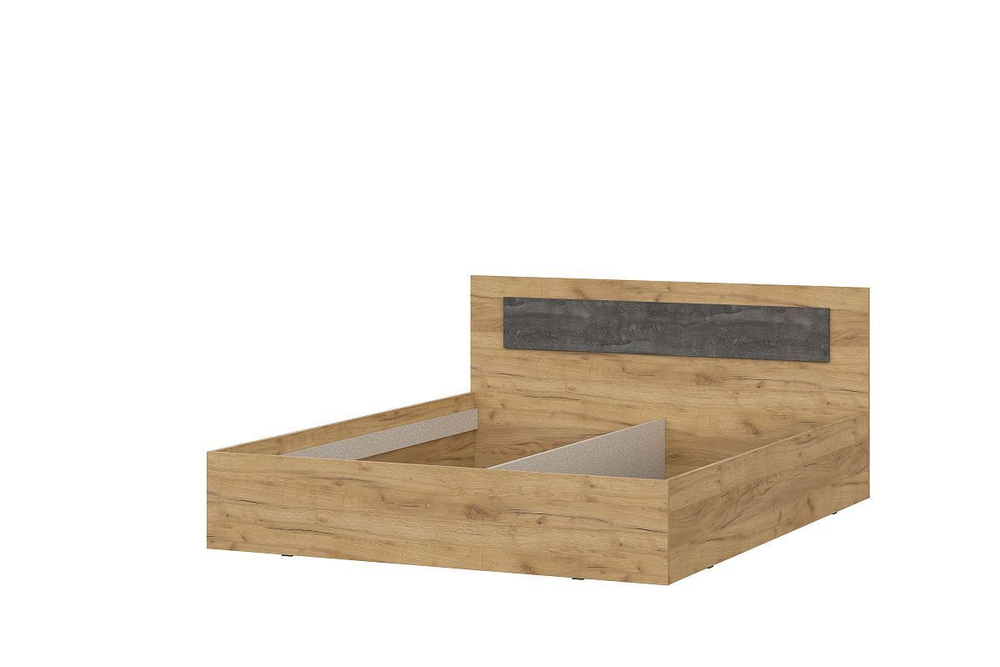 Спальный гарнитур, мебель комплект для спальни Дуб золотой/Камень, Лофт, 120х50х210 см SV-Мебель